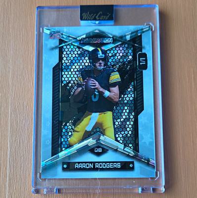 2026 Wild Card Alumination Aaron Rodgers 1/1
