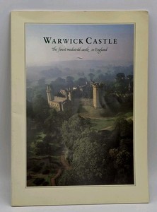 Warwick Castle UK History Guide book Finest Mediaeval Castle in England VTG