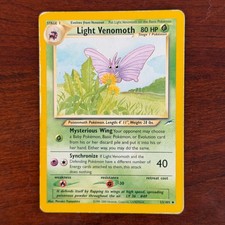 Light Venomoth 53/105 Uncommon Neo Destiny Pokemon Card DMG on eBay