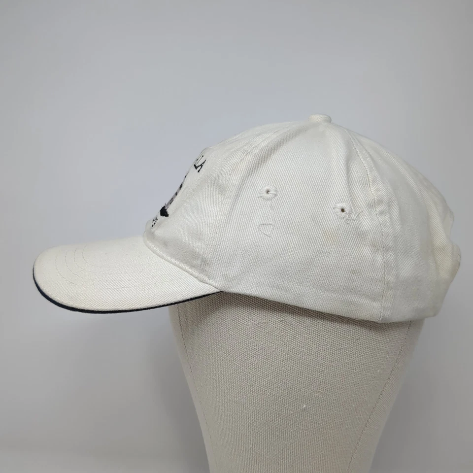 Kalakala Strapback Hat White One Size Embroidered 6 Panel Fahrenheit - Image 3 of 4