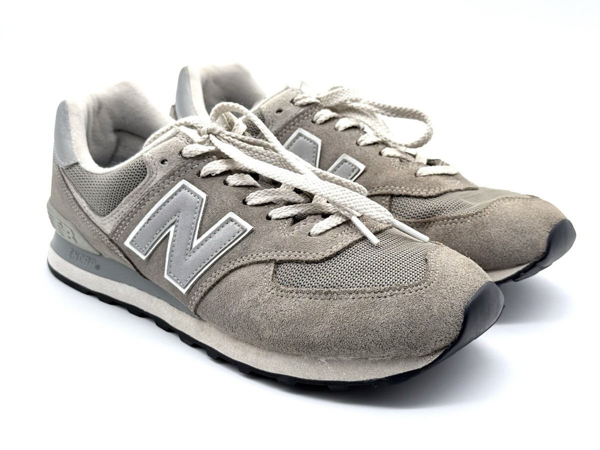 New Balance 574 Classic Suede Sneakers Shoes Core Grey 