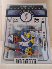 2026 Topps Series 1 Baseball Ronald Acuna Jr. # BTP-7 BIG TICKET PLAYER