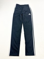 Adidas Pants Boys L Large 14/16 Black Tapered Soccer Track Pant
