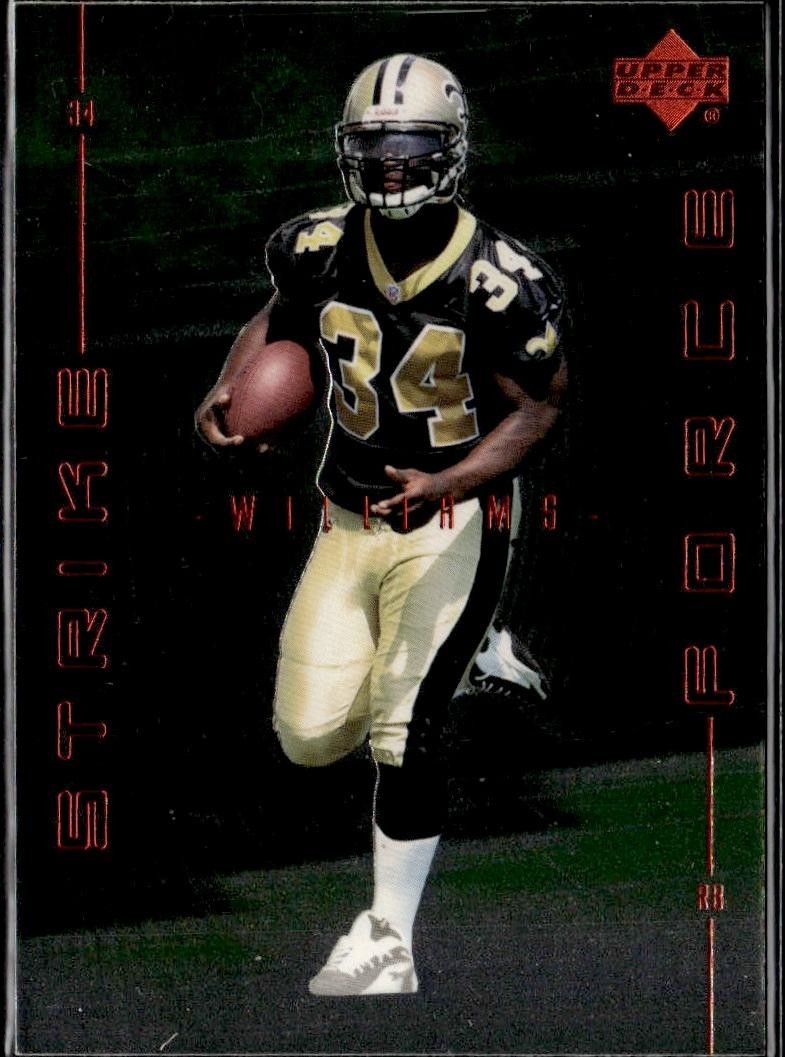1999 Upper Deck Black Diamond #113 Ricky Williams - Saints - Saints
