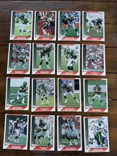 NEW YORK JETS 1991 Pacific Football 16 Card near complete Team Set NFL TOON BYRD