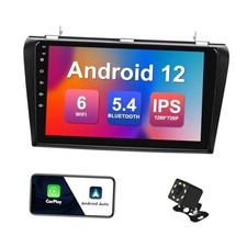 9-inch Android 12 Car Stereo for Mazda 3 2004-2009 IPS Touchscreen Screen 2 32G