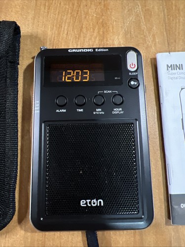 Eton Mini Grundig Edition AM/FM/SW Global Radio getestet funktioniert - Bild 4 von 6