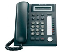 Teléfono IP básico restaurado Panasonic KX-NT321-B 8 botones (negro)