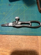 Vintage Cast Iron Hacksaw Blade Handle Pat. June 241879 Used