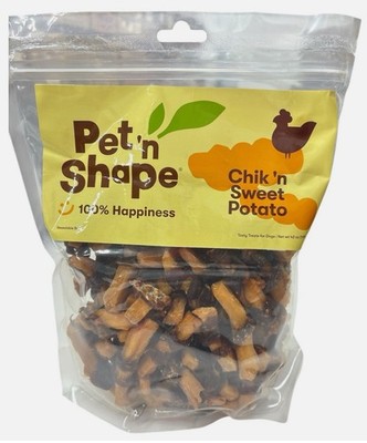 Pet 'n Shape Chik 'n Sweet Potato Natural Dog Treats 1 Bag / 42 oz / (2.6 lbs)