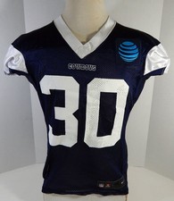 Dallas Cowboys Anthony Brown #30 Game Issued Navy Practice Jersey 46 556