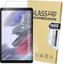 For Samsung Galaxy Tab A7 Lite 2-Pack 9H Tempered Glass Protector