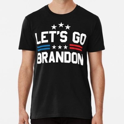 Let's Go Brandon Conservative Us Flag Size S to 5XL Made in the USA T-Shirt