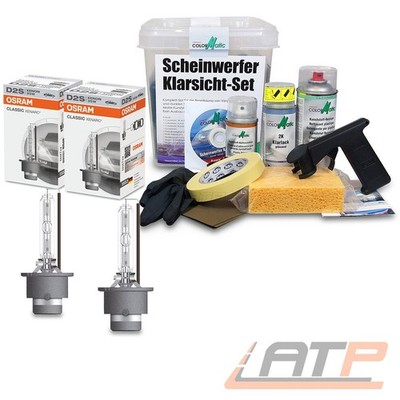 OSRAM D2S XENARC ORIGINAL XENONBRENNER + COLORMATIC SCHEINWERFER AUFBEREITUNG