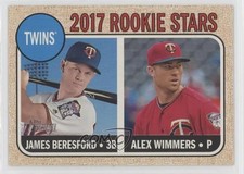 2017 Topps Heritage Rookie Stars James Beresford Alex Wimmers #179 7at
