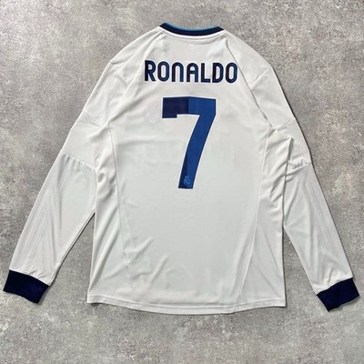 Regular 12-13Real Madrid L/S 110th Ronaldo#7 size 2XO | eBay