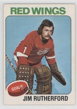 1975-76 O-Pee-Chee Jim Rutherford #219 0a1
