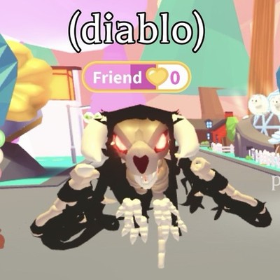 Adopt Me! FR  Grim Dragon  Virtual Pet Friend In-Game Item for PC Simulation