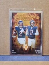 2024 Panini Phoenix - Treasured Tandems Keenan Allen, D.J. Moore #TT-CHI Bears