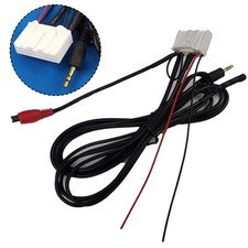 Back Of The Radio Microphone Adapter Car Video Audio Adapter Wear-resistant