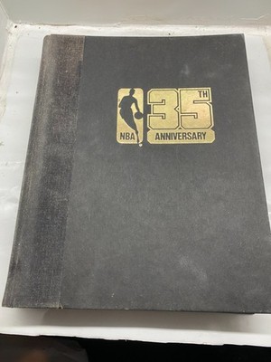 NBA Official Encyclopedia of Pro Basketball 35th Anniversary 1981 HC Hollander