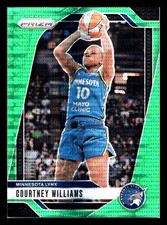 Courtney Williams - #79 2024 Prizm WNBA - Green Pulsar /25 Minnesota Lynx