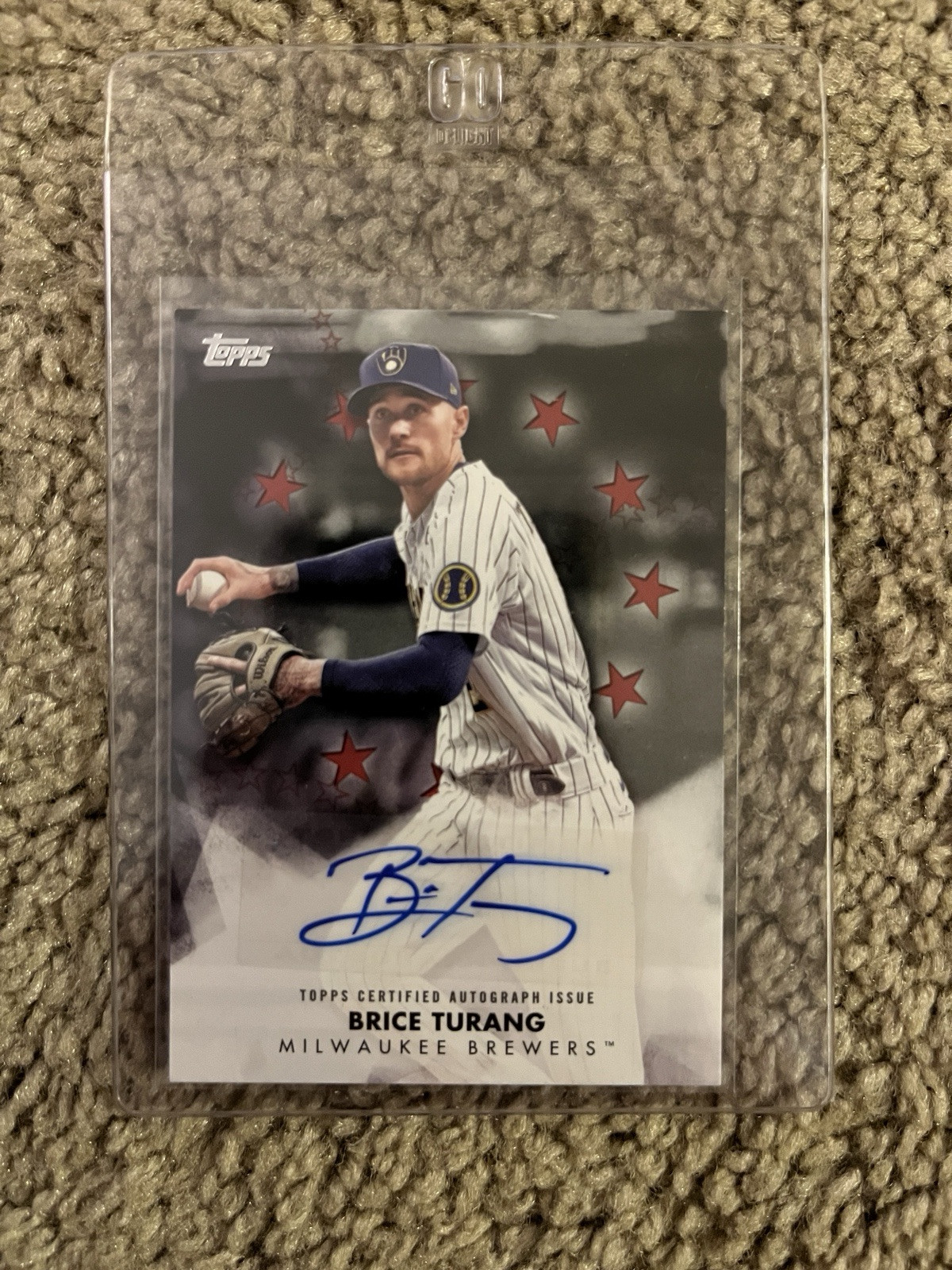2024 Topps Brice Turang Baseball Stars Auto #/25 | eBay
