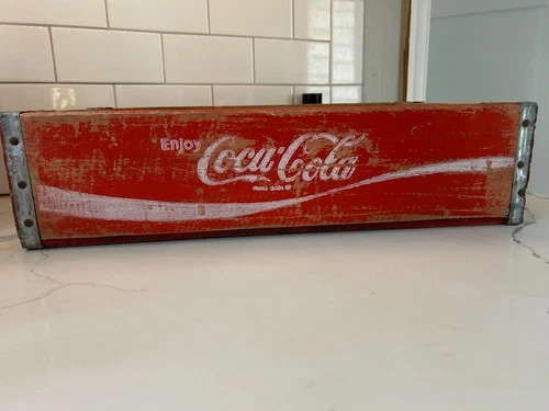 Vintage Coca-Cola Wooden Crate 1970’s