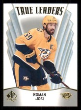 2021-22 SP Authentic True Leaders Roman Josi Nashville Predators #TL-14