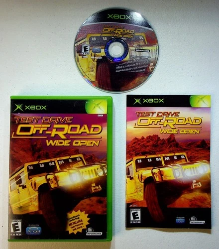 Test Drive Off-Road Wide Open Xbox Video Game Racing Multiplayer Metallica