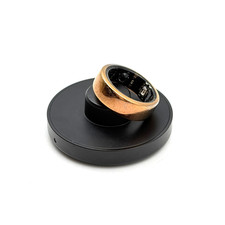 Oura Ring Gen 3 Horizon - Titanium - Size 09 - Gold - HEAVILY SCRATCHED