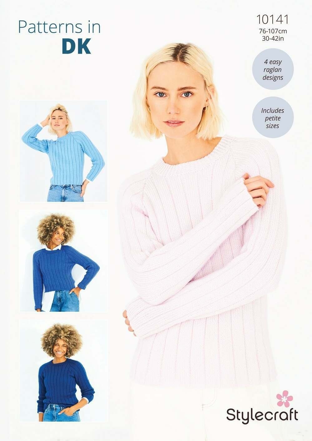 Stylecraft Pattern 10141 for Sweaters in Double Knitting