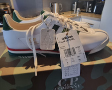 adidas Italia CP SPZL Spezial Leather Trainers White/Green/Red UK 8.5 GV7659