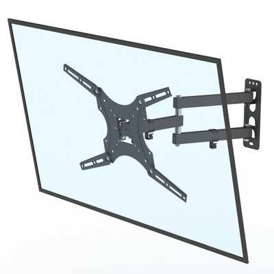 Full Motion TV Wall Mount Bracket for 14 19 24 30 32 37 40 42 43 46 47 50 52 55''