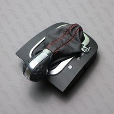 Red Thread Lhd Gear Shift Knob At For Vw Golf 6 Golf 5 Mk6 Mk5 Gti R32 Scirocco