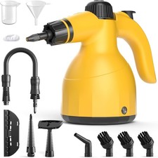 Handheld Steam Cleaner: Multi-Surface Steamer with 10 PCS Accessories Pressurize