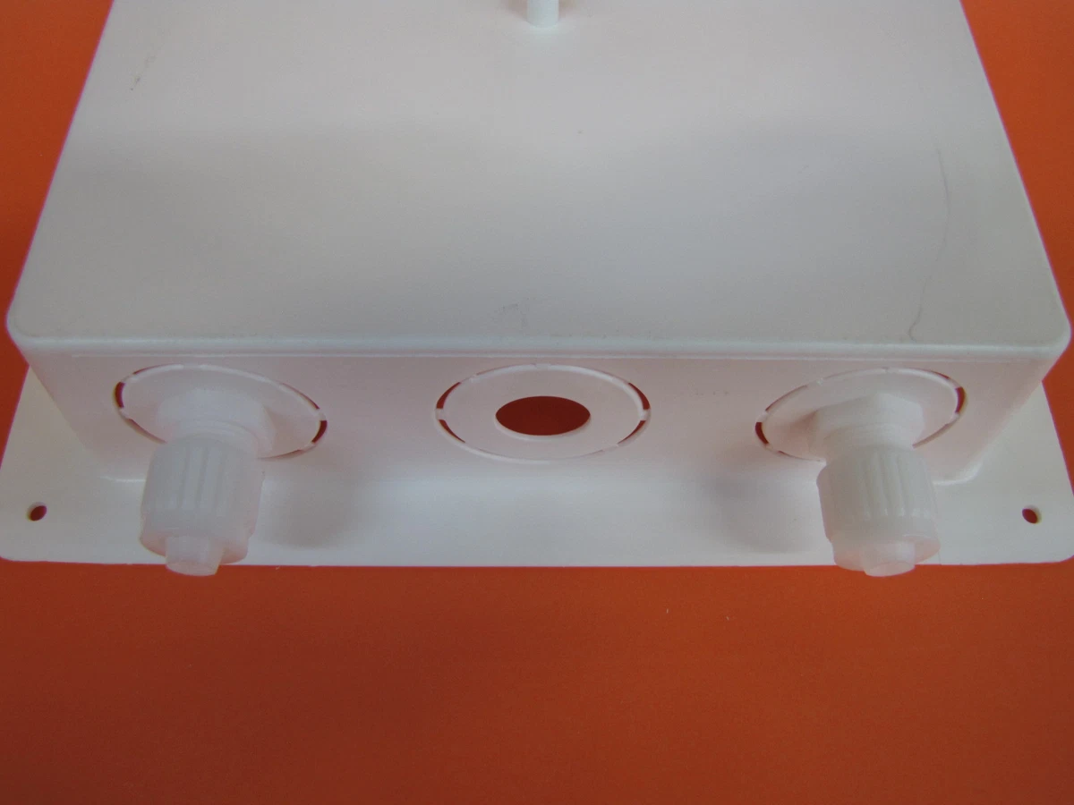 Mobile Home Parts. Washing Machine Outlet Box Plumbing W Hot Cold Valves