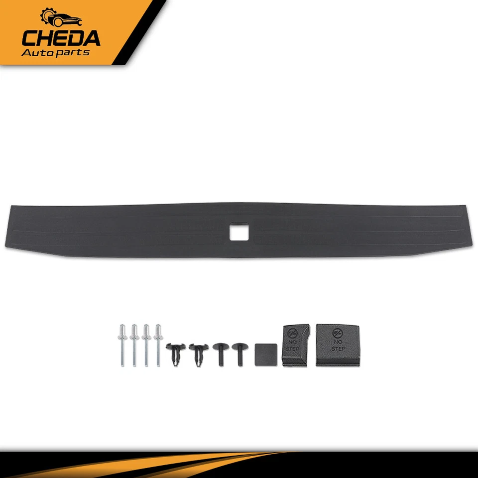 Крышка молдинговая верхняя отделочная крышка задней двери подходит для Ford F250 F350 Super Duty 2017-2022 годов выпуска - Изображение 2 из 4