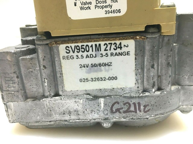 Honeywell SV9501M2734 SmartValve Furnace Gas Smart Valve - Foto 12