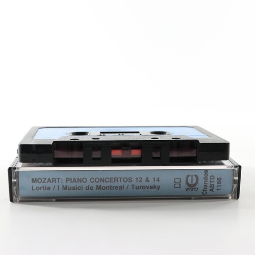 Mozart: Piano Concertos 12 & 14 Louis Lortie (RARE Cassette 1986 Chandos) TESTED - Picture 5 of 6
