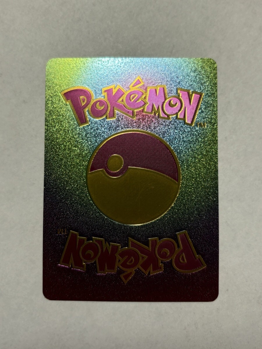 Jolteon VMAX - Rainbow Foil Display Card Fan Art Card NM/M | eBay