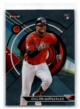 2023 Topps Finest Oscar Gonzalez RC #38 Guardians