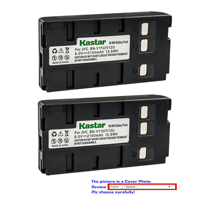 Kastar Battery Replacement for JVC GR-AXM910U GR-DVA1 GR-DVA1U GR-DVF1 GR-DVF10