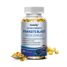 Parasite Blast Detox Body Cleanse Complex Anti- PARASITE Support