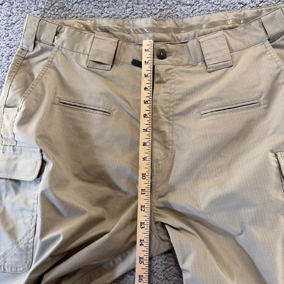 Pantalones Cortos Tácticos Ligeros Carga Propper Para Hombre Lona Tostada Telflón RN# 89706 Foto 2 de 4