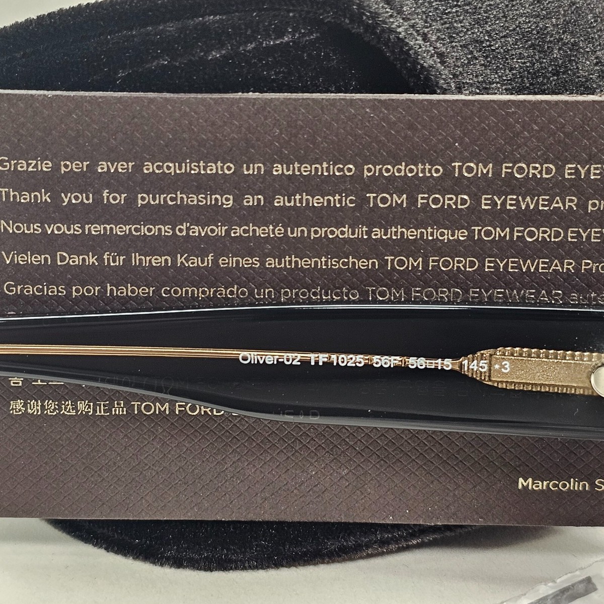 TOMFORD トムフォード TF1025 56N Oliver02 サングラス 