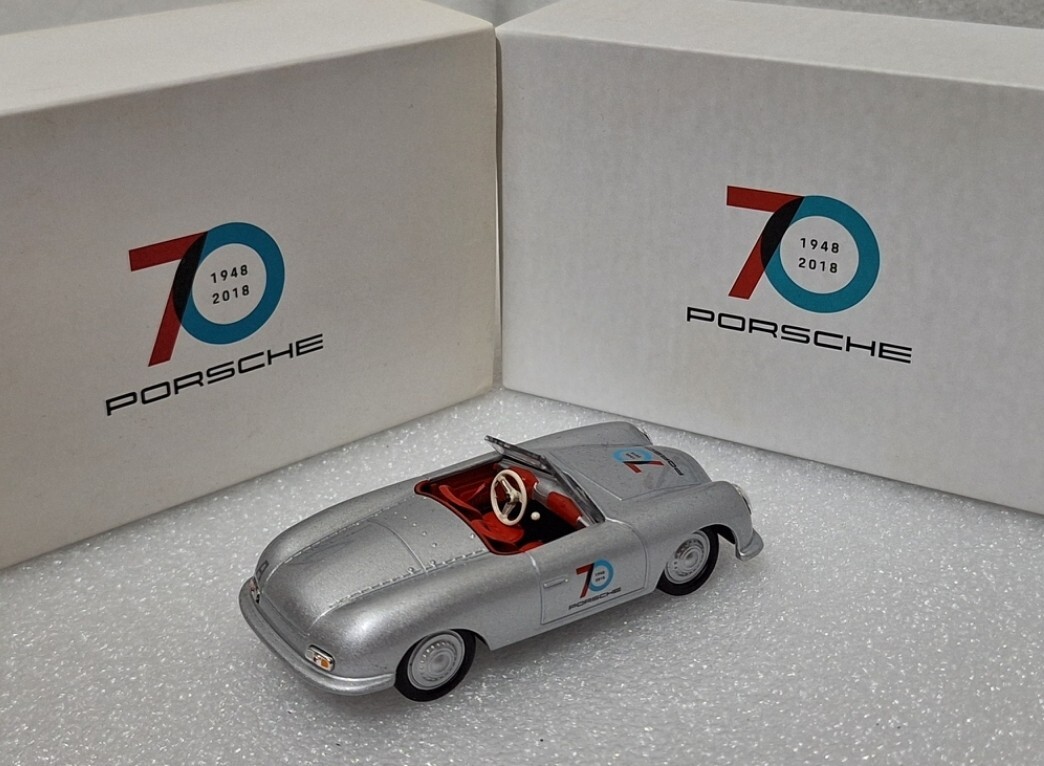 Porsche 356 Speedster 1:43 – Edizione Limitata 70° Anniversario – Argento – 2014 - 4