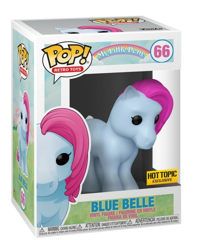 Funko Pop! My Little Pony: Blue Belle #66 Hot Topic Exclusive +Protector