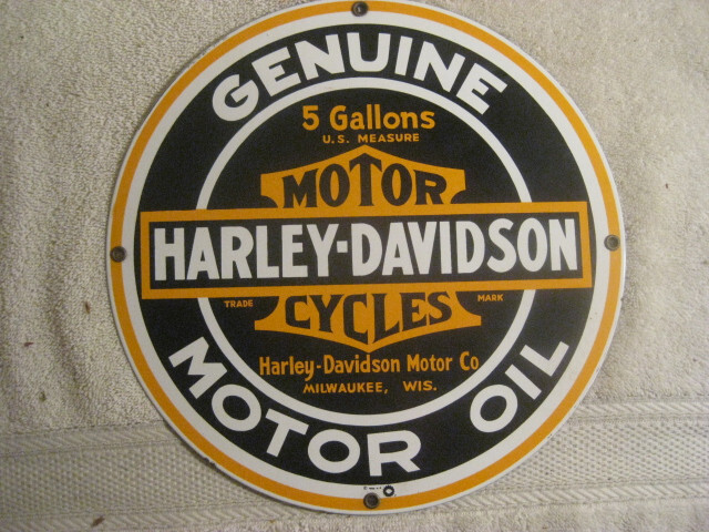 ビンテージ ハーレー OIL HARLEY-DAVIDSON ホーローカップ