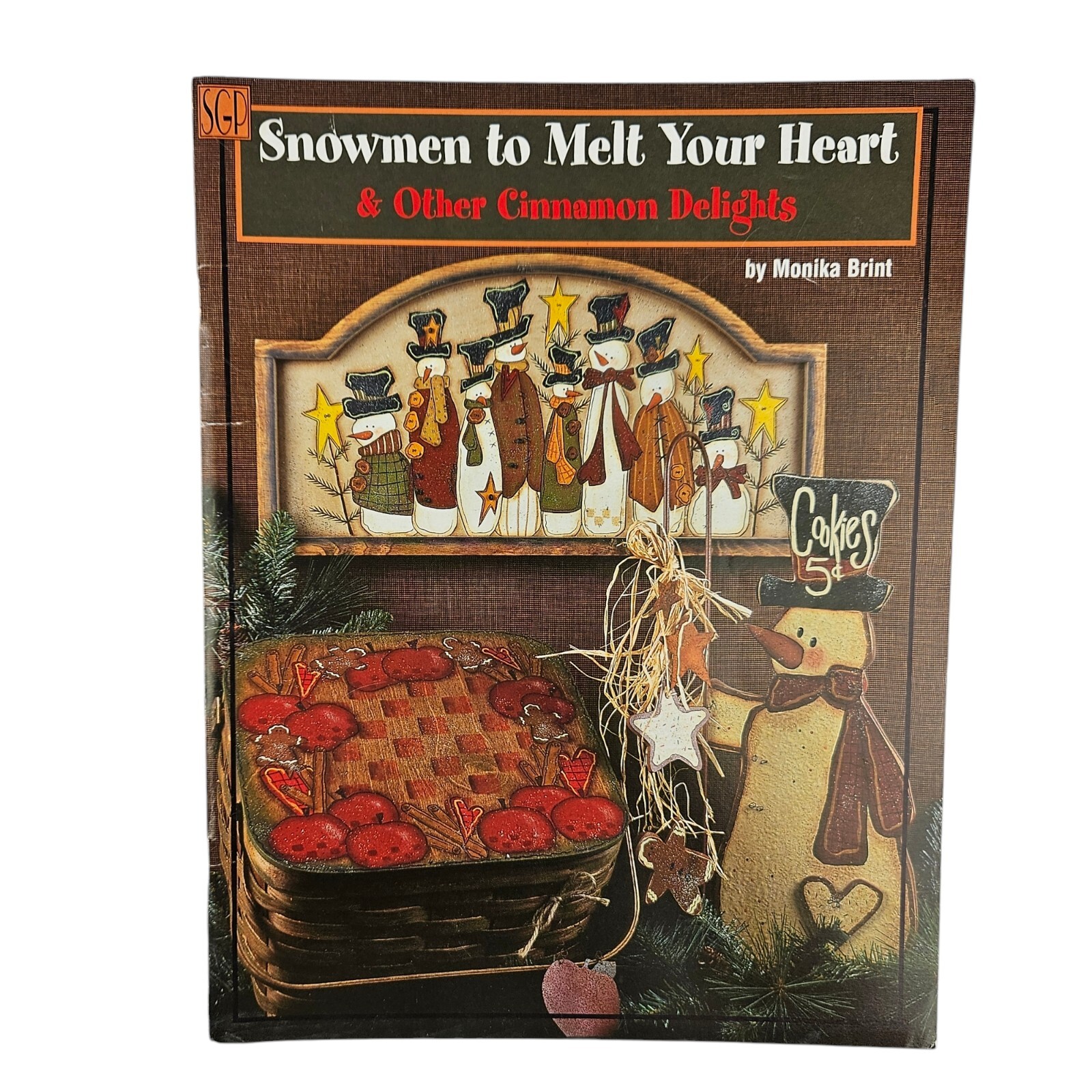 9 Vintage Tole Painting & Craft Books Folk Art Holiday Country Patterns 90s